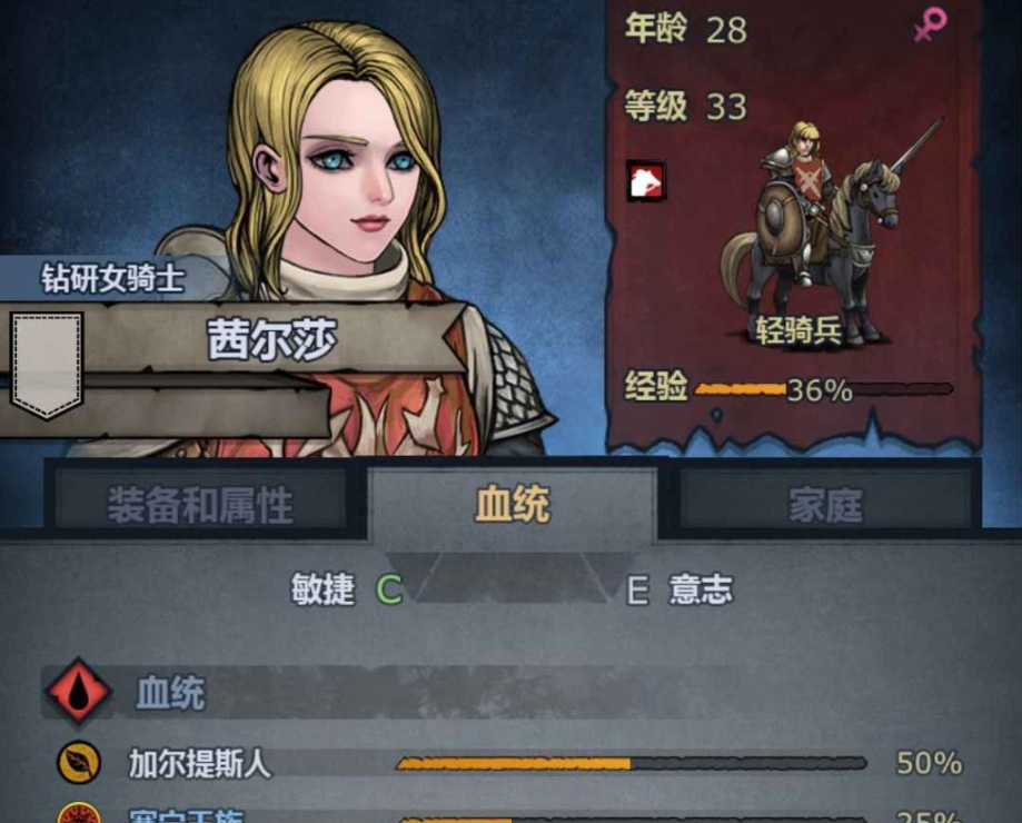 诸神皇冠百年骑士团国家种族血脉特征介绍